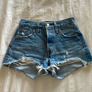 Levi’s 501 Shorts- Blue